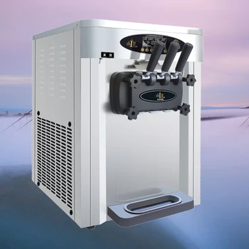 

Commercial 1800W ice cream machine home soft ice cream machine desktop mini ice cream machine for sale at low price