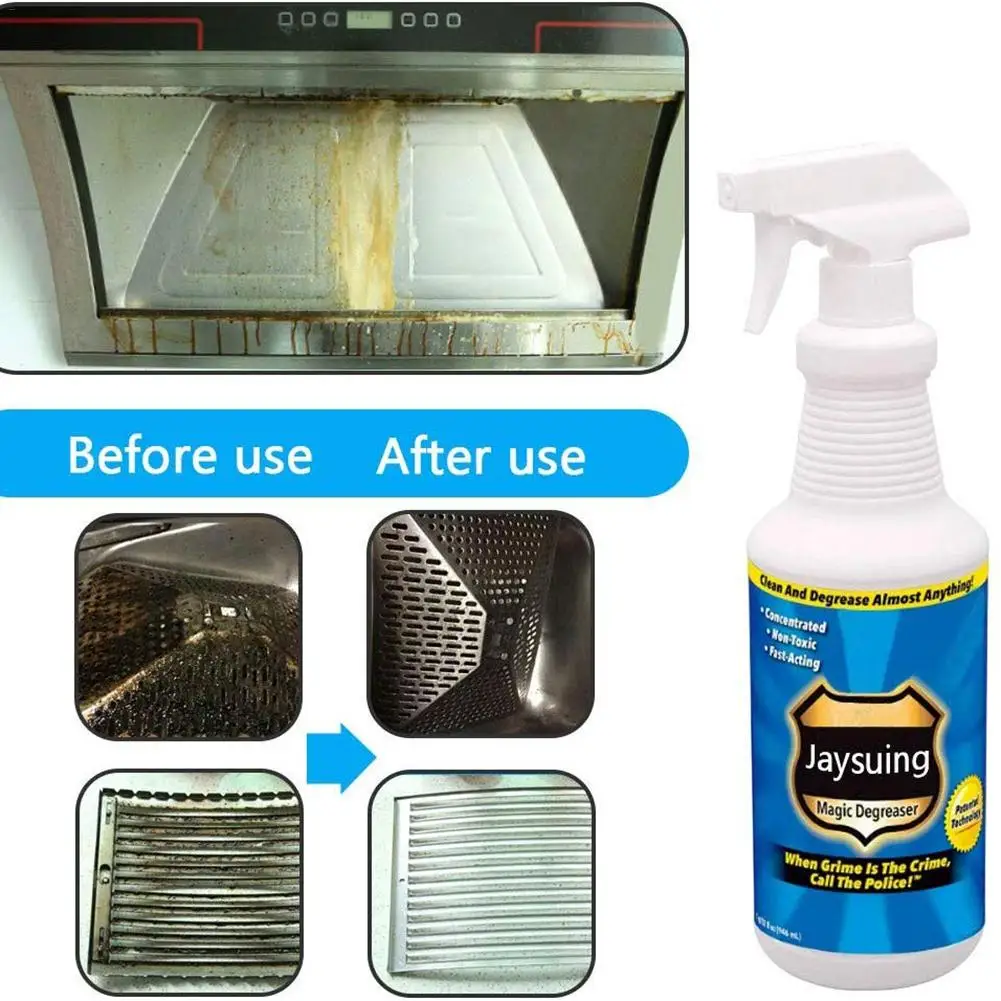 30ml Kitchen Degreaser Grease Cleaner Multi-Purpose Foam Bubble Cleaner Spray Foam Cleaner All-Purpose Bubble Cleaner