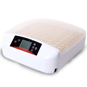 

A Machine Multi-Purpose Intelligent Automatic 56 Eggs Duck Egg Hatching Machine White Plastic Incubator
