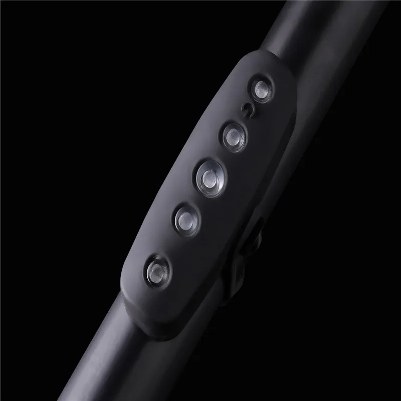 Top 2020 Bicycle Light Rechargeable Water Proof LED USB Tail Light Taillight Safety Warning Silicone Bicycle Rear Light 6
