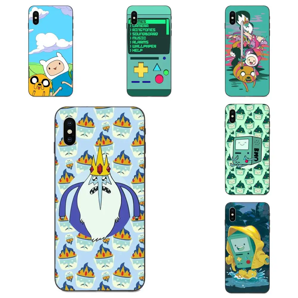 TPU чехол Adventure Time Cute Beemo Bmo Jake Finn Lumpy для Apple iPhone 4 4S 5 5S SE 6 6S 7 8 11 Plus X XS Max XR Pro | Мобильные