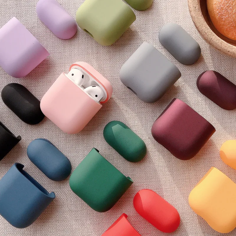 Оригинальный чехол для Apple Airpods 1 2 беспроводных Bluetooth наушников яркие конфеты AirPods