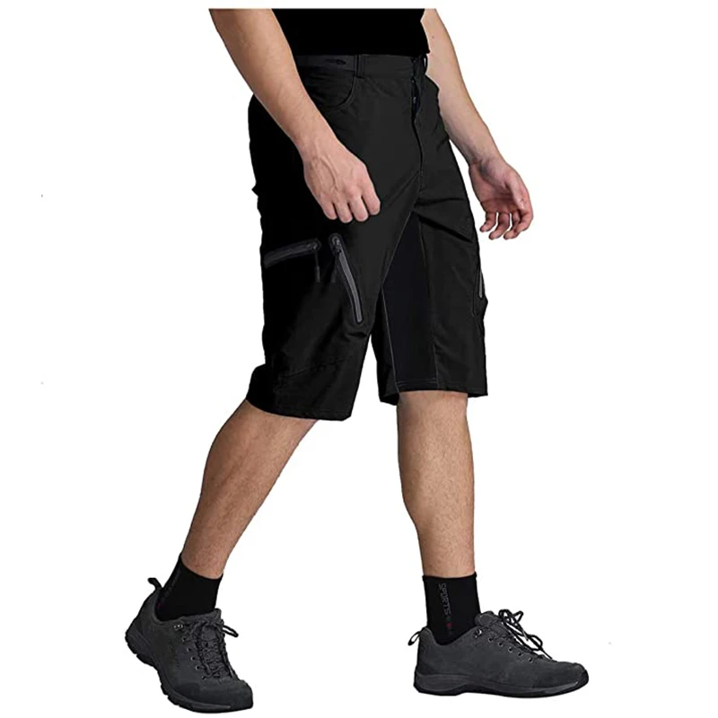 MTB Cycling Shorts Breathable Outdoor Sports Men Bicycle Shorts Multi-Pockets Road Riding Loose Downhill Bike Short X-TIGER cycling shorts