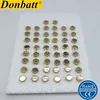 200pcs/lot Soldering pins CR927 3V lithium battery with pins for watches calculator 1
