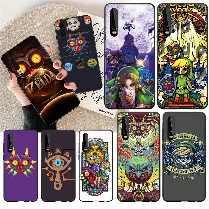 NBDRUICAI Legend of zelda Majora's Mask Coque Shell Phone Case for Huawei P30 P20 P10 P9 P8 Mate 20 10 Pro Lite | Мобильные