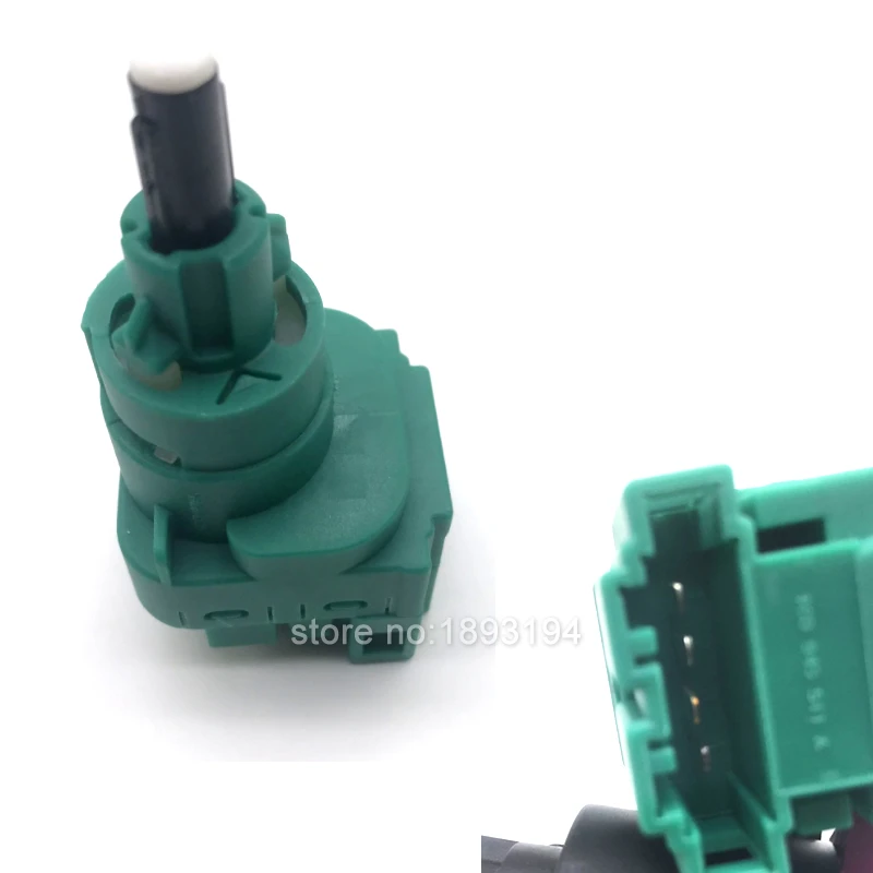 1x / 4x BRAKE LIGHT PEDAL SWITCH GREEN 1C0945511A FOR VW BORA JETTA GOLF BEETLE 1C0 945 511 A | Автомобили и мотоциклы