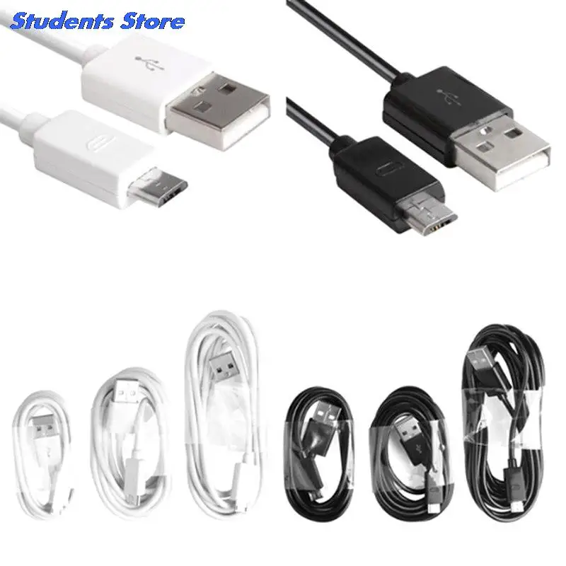 84 см микро USB 2 0 Тип удлинитель зарядный кабель для передачи данных черный