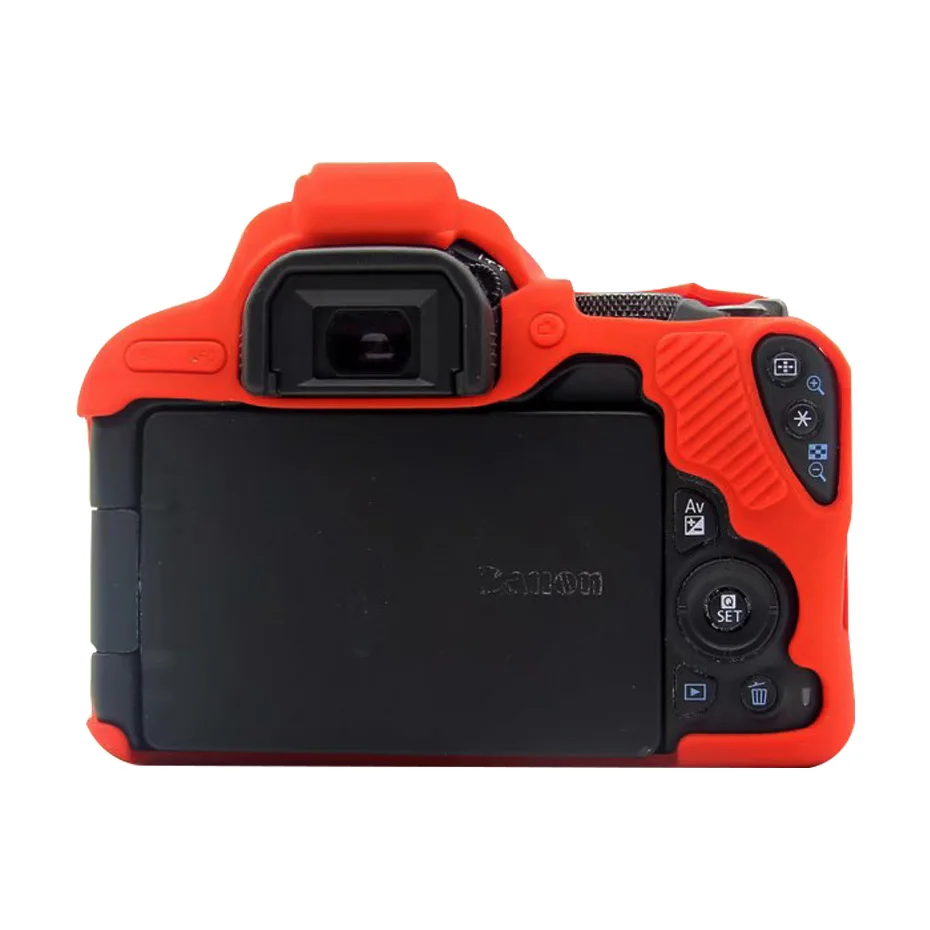 Сумки для камеры Canon eos Rebel SL 2 200D мягкий силиконовый резиновый чехол Защитные чехлы для корпуса для Canon eos Kiss X9 аксессуары для камеры