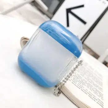 

For AirPods Case Luminous Sand Cover Wireless Earphone Case For Airpods 12