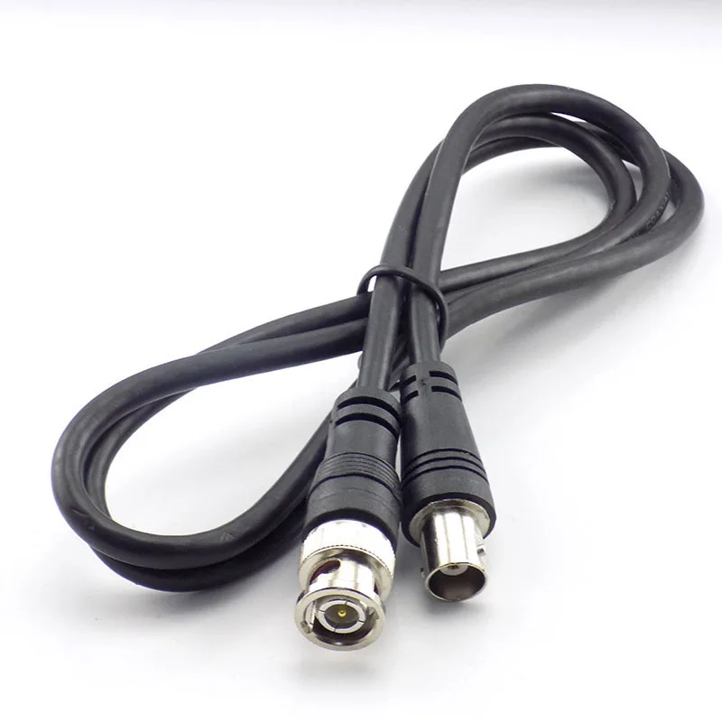 1 м BNC женский и мужской адаптер кабель для разъем-переходник для камеры cctv соединитель удлинитель коаксиальный кабель камеры аксессуары K13