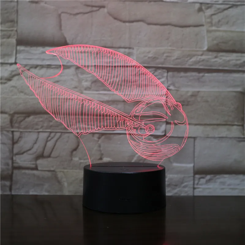3d lamp 1 3D Оптическая иллюзия сенсорный выключатель света Сенсор для малышей и детей постарше ночник для офисного помещения 7/16 Цвета декоративные лампы дропшиппинг 2307 - Испускаемый цвет: 3d lamp 1