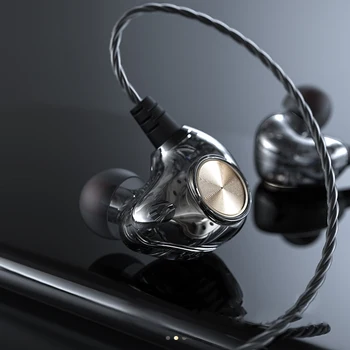

RUKZ K1 XBS BASS Sport Stereo In Ear Earphones with Microphone for Mobile Phone Noise Cancelling Earpiece DJ Running HiFi Earbud