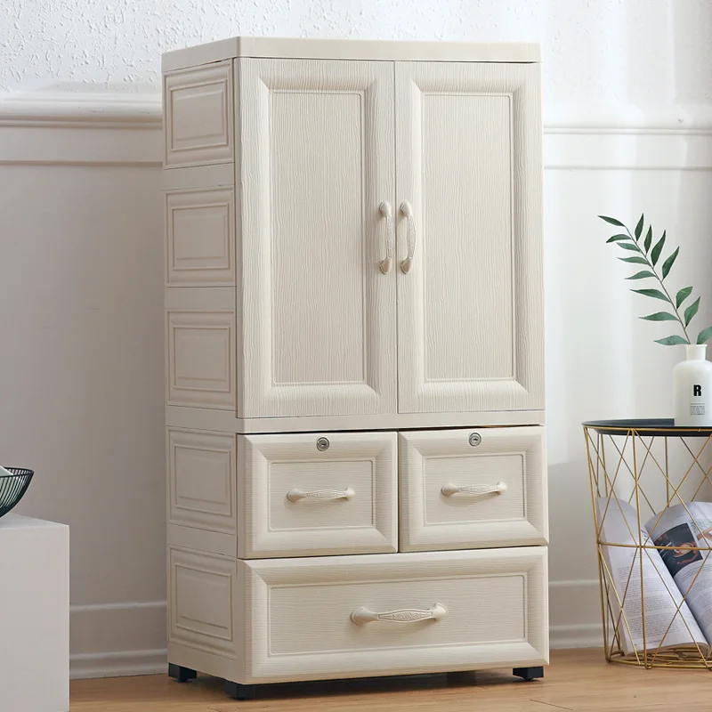 

F hua er 16922/26922 (3-Tier Double Door) for Double Door Drawer-type Plastic Storage Cabinet Sub-