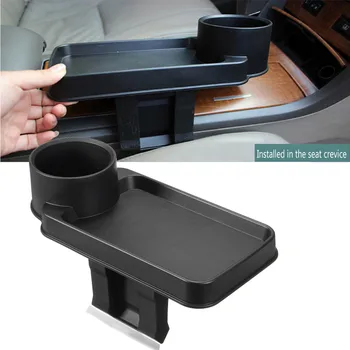 

Universal Auto Car Seat Crevice Plastic Storage Box Cup Phone Holder Organizer Multifunction Stowing Tidying Universal box