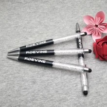 Камни сенсорный экран ручка Свадебные groomsman подарки 20 шт./лот стилус для телефона, планшета на заказ Печать вашего текста/логотип/Электронная почта/имя бесплатно