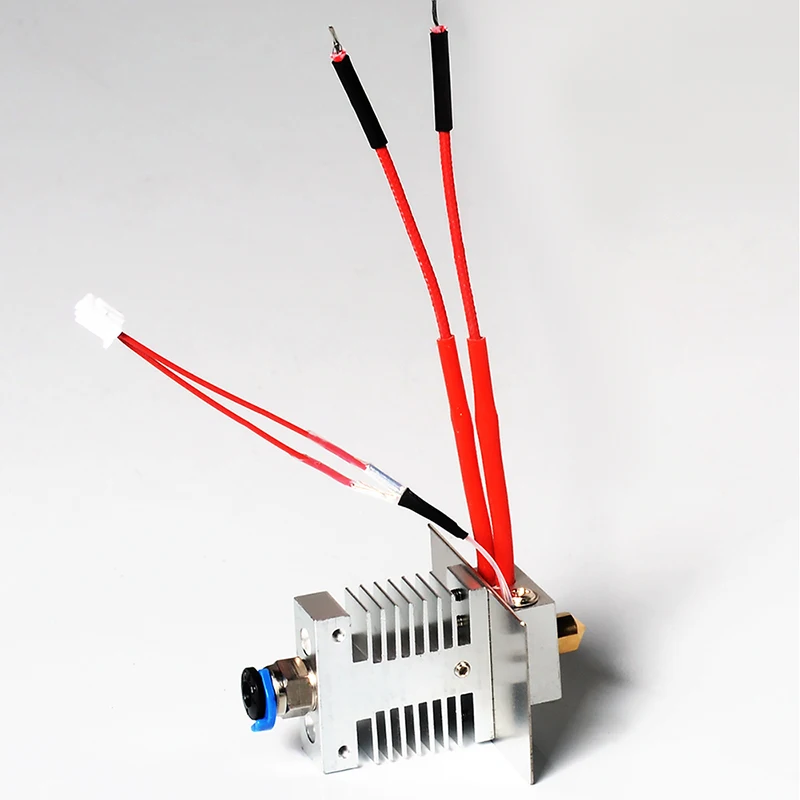 Geeetech 1 in 1 out Hotend Kit For A10/A20/A30/A30 Pro 3D Printer Avoid Clogging 1.75mm Filament 0.4mm Nozzle Extruder afbeelding
