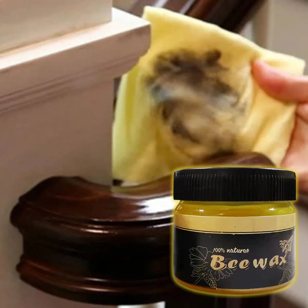 Органический натуральный пчелиный воск древесины приправы Beewax комплексное решение мебель уход, полировка пчелиный воск для уборки дома