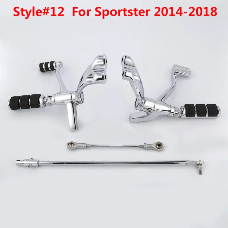 Мотоцикл вперед управления колышки тяги для Harley Sportster XL 883 1200 91-03 04-13 14-19