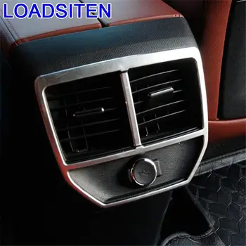 

Automobile Auto Chromium Outlet Air Conditioner Interior Protecter Car Styling Covers Sticker Strip 18 19 FOR Peugeot 4008