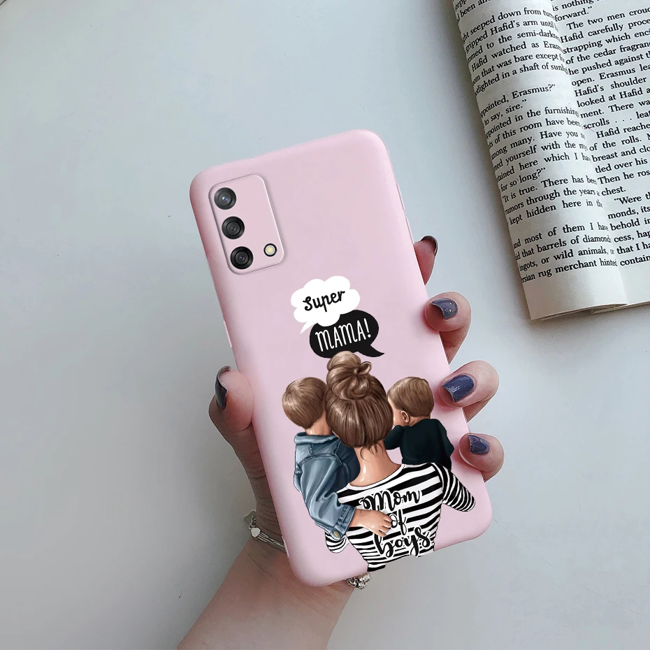 Cute Baby Girls Case For Oppo A74 Case OppoA74 CHP2219 Soft Silicone Phone Cases For Oppo A74 5G A 74 CPH2197 Back Cover Bumper cases for oppo back