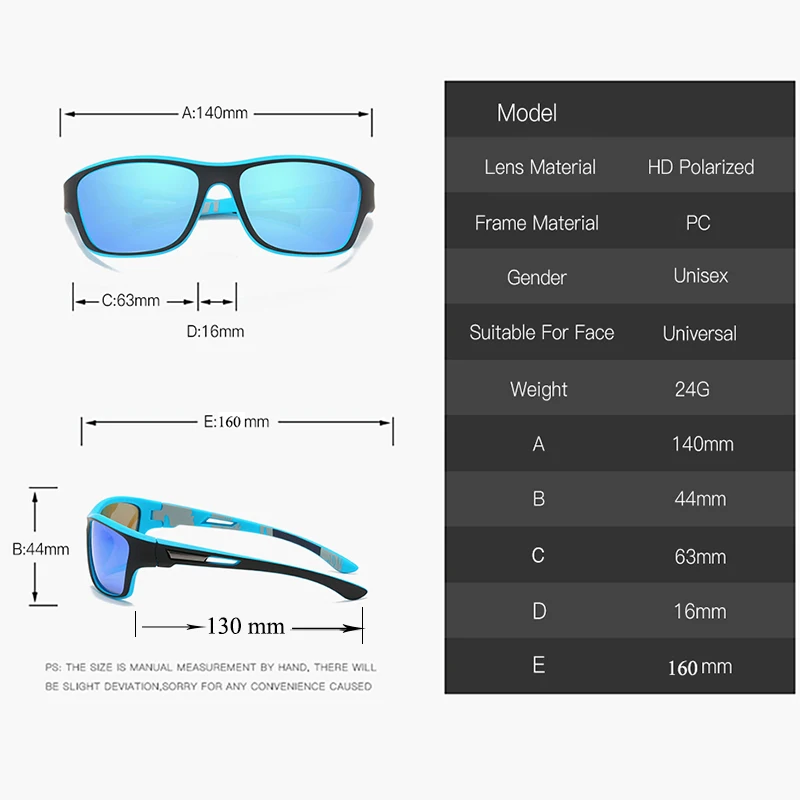New Mens Polarized for Men Outdoor Sports Windproof Sand Goggle Sun Glasses UV Protection sport sunglasses  bicycles  sunglass