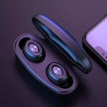 

TWS Portable Bluetooth 5.0 Stereo Sports Earphones with Charging Box Earbuds