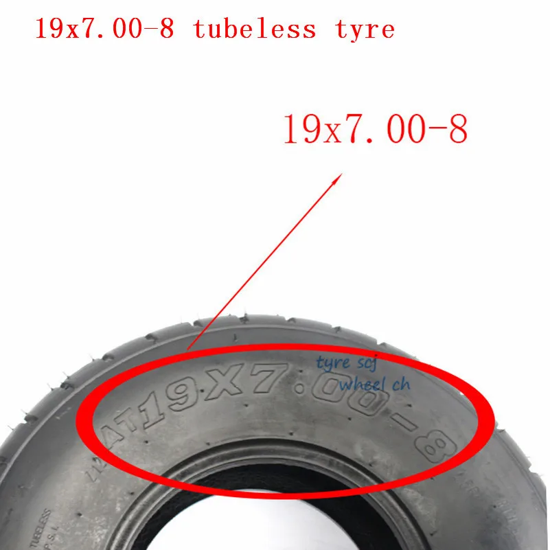 ATV 8 дюймов 19/7-8 19X7. 00-8 19X700-8 19X7-8 4PLY ATV QUAD шины колеса бескамерные шины