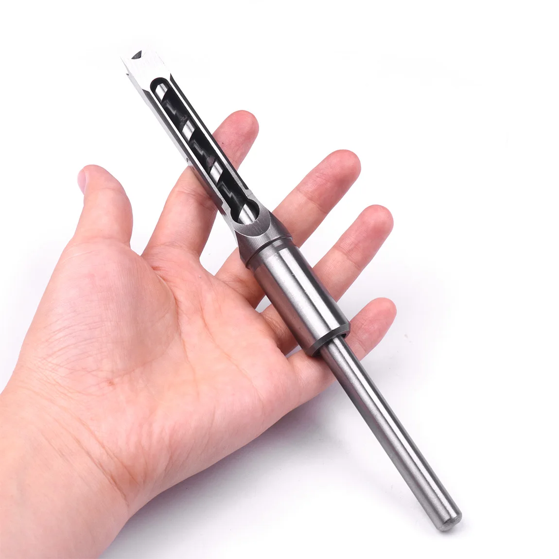 Square Hole Drill Bit Square Auger Mortise Chisel Drill Bit Woodworking Drill Tool Guide Positioner Inch 5/16 3/8 1/2 (Color