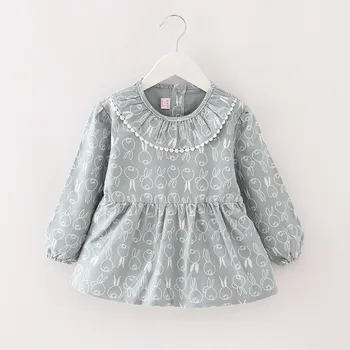 

Baby smock waterproof and anti-dirty cotton kids eating bibs baby protective clothing boys girls autumn and winter