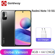 Xiaomi Redmi Note-10 5G 64GB 4gbb 5G/WCDMA/GSM/LTE NFC Quick Charge 3.0 Octa Core Face recognition/side-Mounted