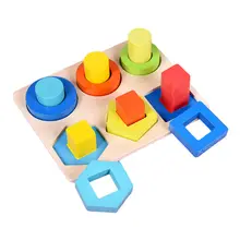 Montessori En Bois Puzzle Activités D'apprentissage Tri Jouet Cadeau Éducatif pour les Âges 3 4 5 Garçons Filles