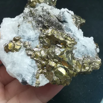 

142.7g100% natural rare shiny cubic pyrite mineral specimen and crystal stone decoration HEALING CRYSTAL QUARTZ GEM