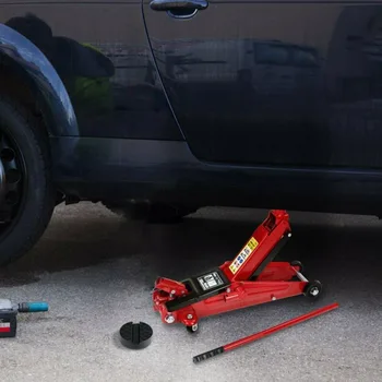 

Floor Jack Rubber Pads Stands Adapter Lift Equipment Frame Black Tools Set