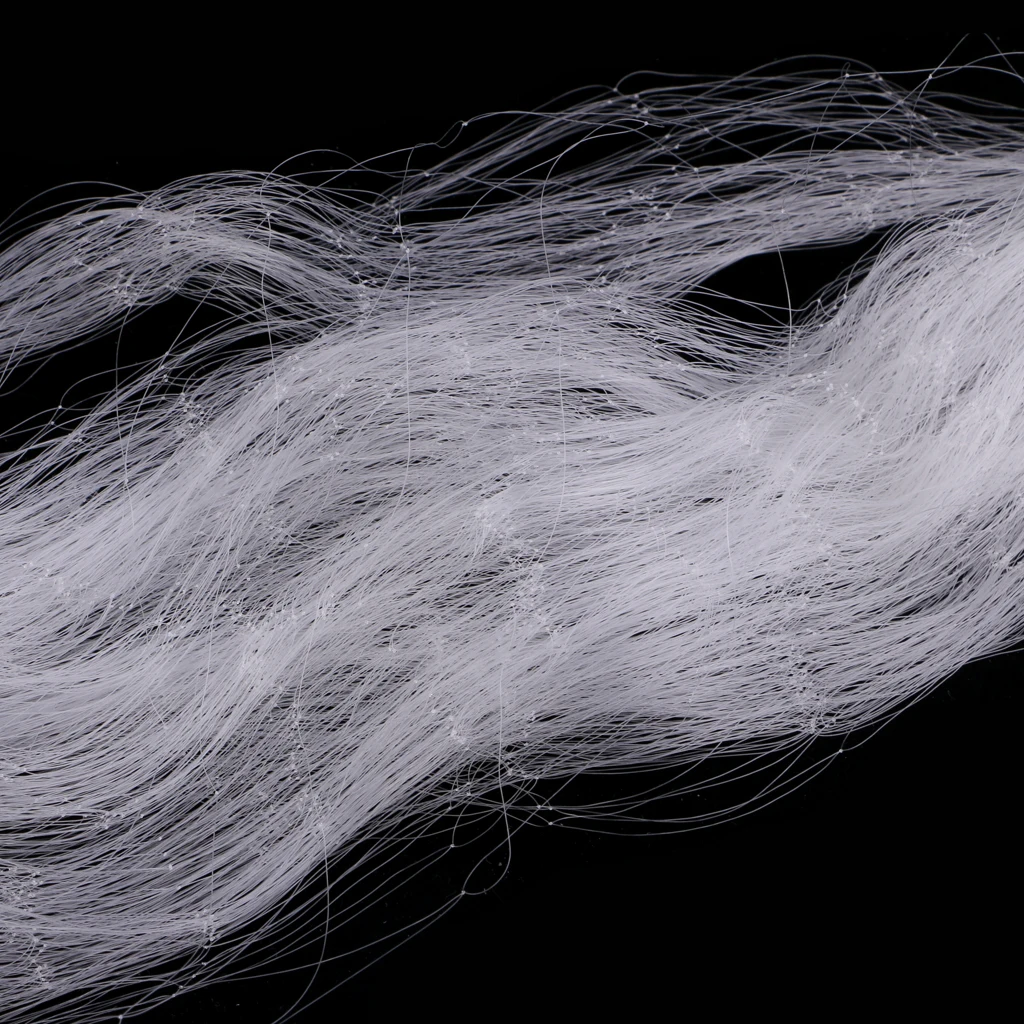 25m x 1.2m Catch Fishing Nets Hand Casting Throw Fly Fishing Network Small Mesh Gill Nets 2cm 3cm 4cm Hole Fishing Tackles