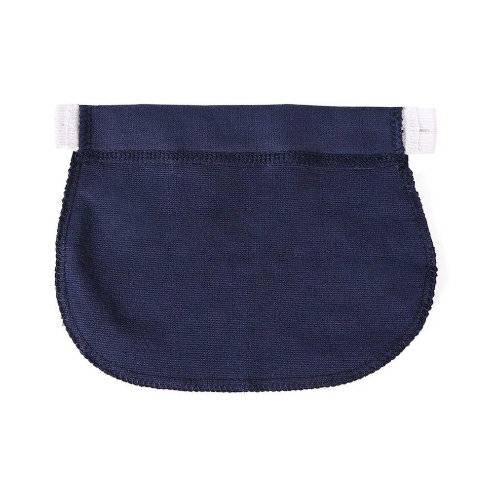 Cotton-Blue Регулируемый пояс джинсы расширитель мягкая Талия Беременность Брюки Пояс эластичный - Цвет: Cotton-Blue
