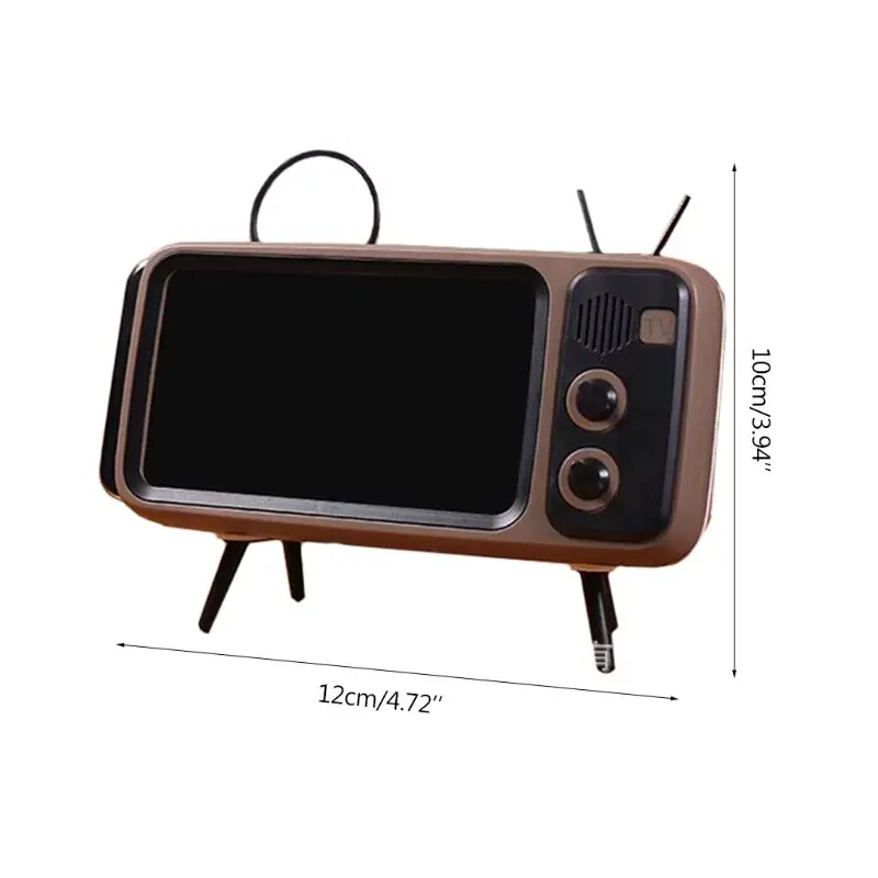 TV Mobile Phone Holder Retro Mobile Stand support smartphone Accessories Portable Desktop TV Phone Holders Desk Holder Stand