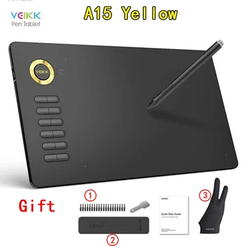 

10 x 6 Inches Art Digital Graphic Tablet for Drawing with 8192 Level Pen Pressure Passive Stylus for OSU Game with Battery-Free