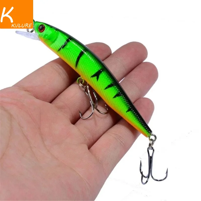 Leurre minnow flottant 8.2g 10cm pour pêche au brochet et à la carpe - leurre dur crankbait