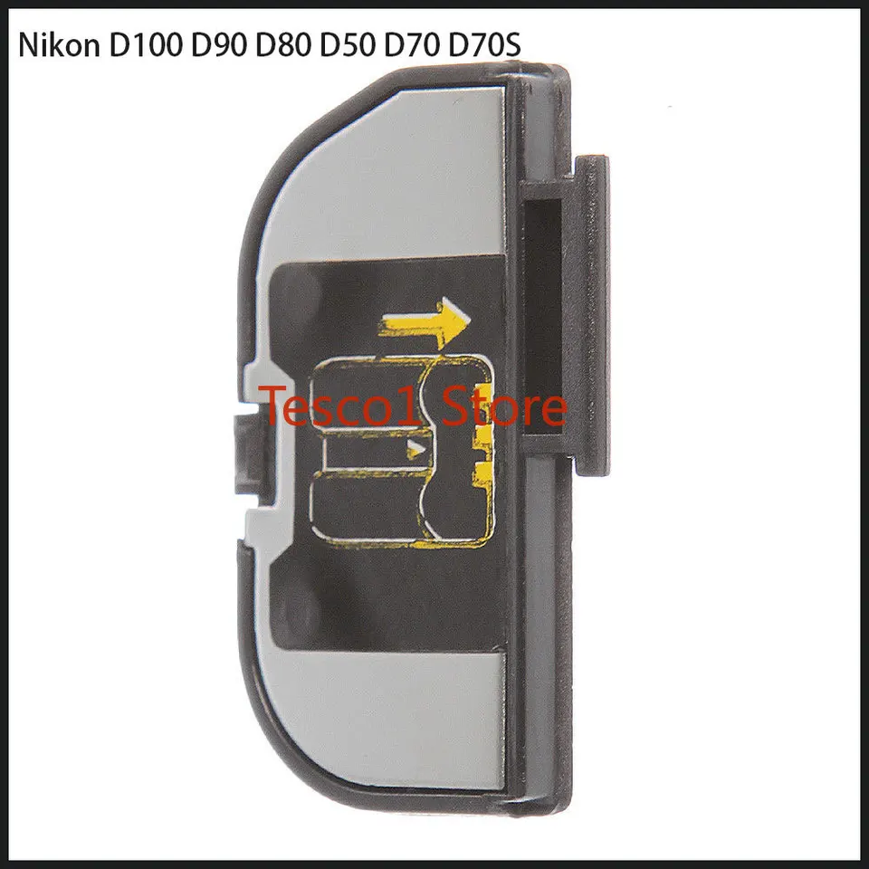 Batteria Porta Copertura Per Nikon D50 D70 D80 D90 - Ricambio Fotocamera