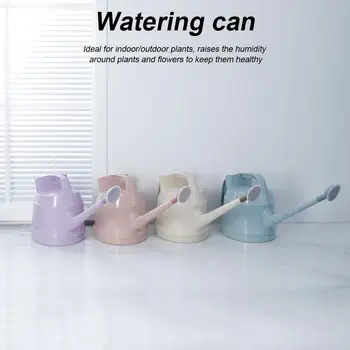

Vintage PP Bonsa Watering Can Long Spout For Outdoor Indoor Gardening Plants 1.8L Watering Pot Kettle Garden Tool Home Decor