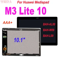 10.1 Affichage Pour Huawei Mediapad M3 Lite 10 BAH-AL00 BAH-W09 BAH-L09 LCD Écran Tactile Digitizer Assemblée Remplacement