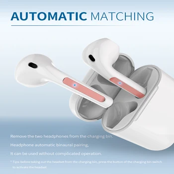 

FLUXMOB Y22 Wireless headphone Bluetooth 5.0 Earphone TWS Earbuds Assistant with Mic Sport Headset For all smart Phone