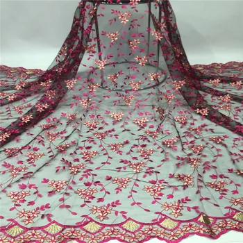 

red African beads Tulle Mesh Lace Fabric 2019 green Latest French Net Lace Fabric High Quality Guipure Nigerian Embroidery Lace