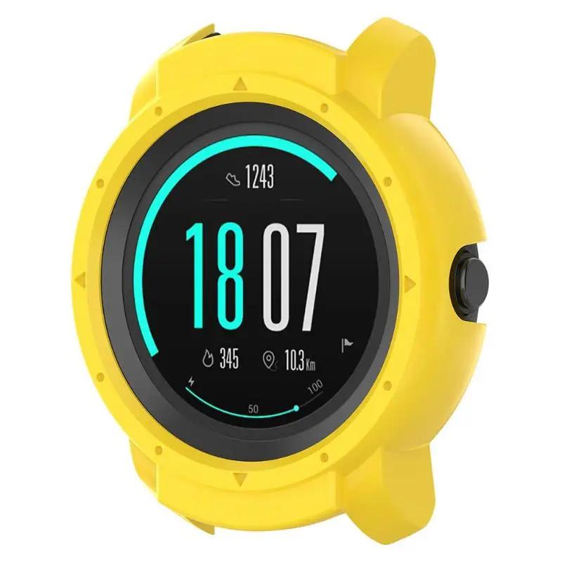 Ultra Thin PC Hard Protection Bumper Full Case Cover Shell for Ticwatch E2 Smart Wristband Smart Wearable Devices Accessories