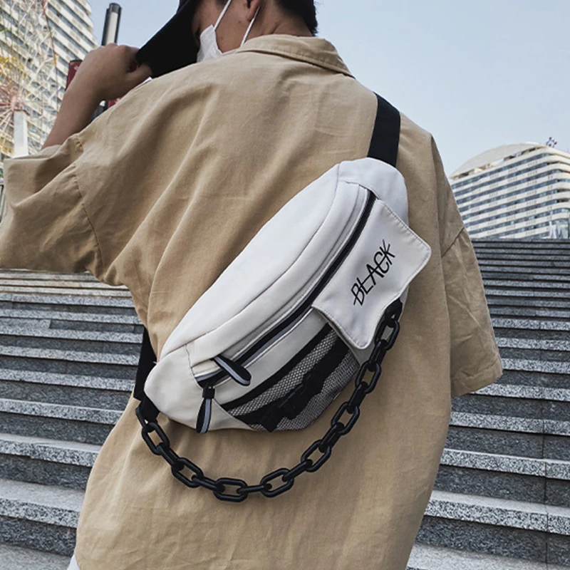 Bolsas de de gran capacidad Unisex, riñonera de pecho de estilo Hip Hop, de plátano, de alta calidad para exteriores, con cinturón grande| Riñoneras| - AliExpress