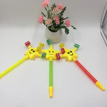 Свисток игрушки выдувание смайлик Труба вечерние рога маленький пятиконечная звезда День Рождения Вечеринка детей деятельности маленькая труба