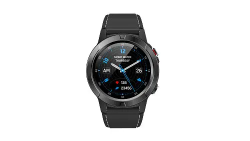 Черный Многофункциональные часы лица Смарт-часы GPS Компас GSM Часы с сим-картой кровяное давление смарт-браслет дистанционное управление Водонепроницаемый для мужчин - Цвет: Черный