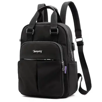 

Outdoor Sports Backpack Laptop Backpack Shoulder Waterproof Nylon Travel Backpack USB Charge Backpack Hiking Storage bag