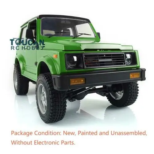 Капо RC гоночный гусеничный SIXER1 Самурай Jimny автомобильный комплект зеленый окрашенные зеленые DIY Модель THZH0492