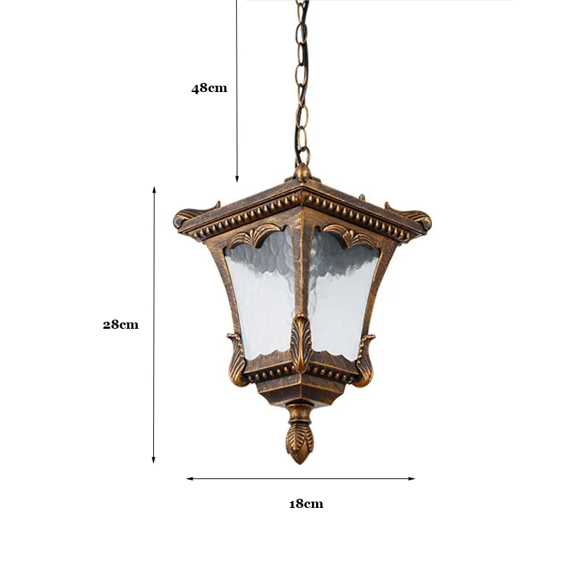 American Style Retro Nordic Vintage Pendant Light Industrial Hanging Lamp Living Room Dining Room Light Fixture Lamp